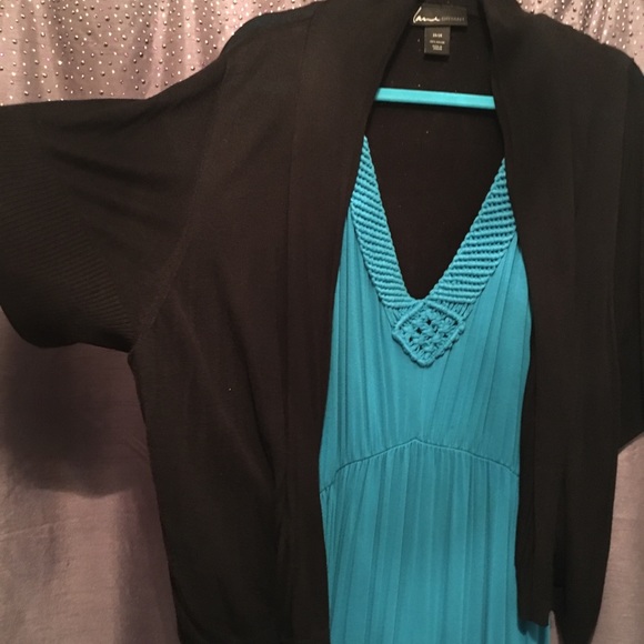 Aqua maxi dress - Picture 3 of 3